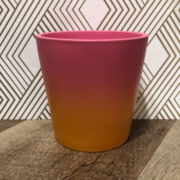 Jack-o’-lantern Pumpkin Ombré Ceramic Planter Pot Table Top Decor Accent - Picture 2 of 5